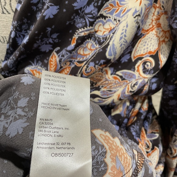 Free People Floral V-Neck Dress - Picture 6 of 6